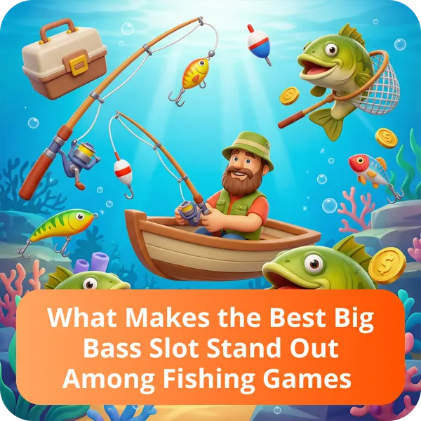 What Makes the Best Big Bass Slot Stand Out Among Fishing Games